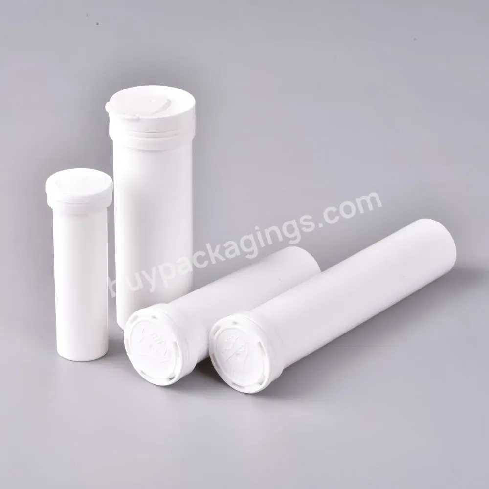 Pp Food Grade 10 Tablets Empty Plastic Bottle Nutrition Supplement Effervescent Vitamins Tablet Tubes