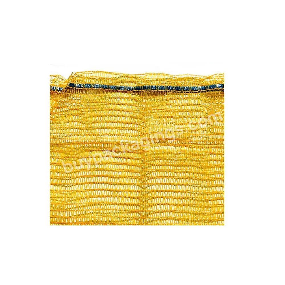Pp Garlic Mesh Bags For Vegetables Carrot Pe Mesh Bags Sack With Drawstring Hot For Selling