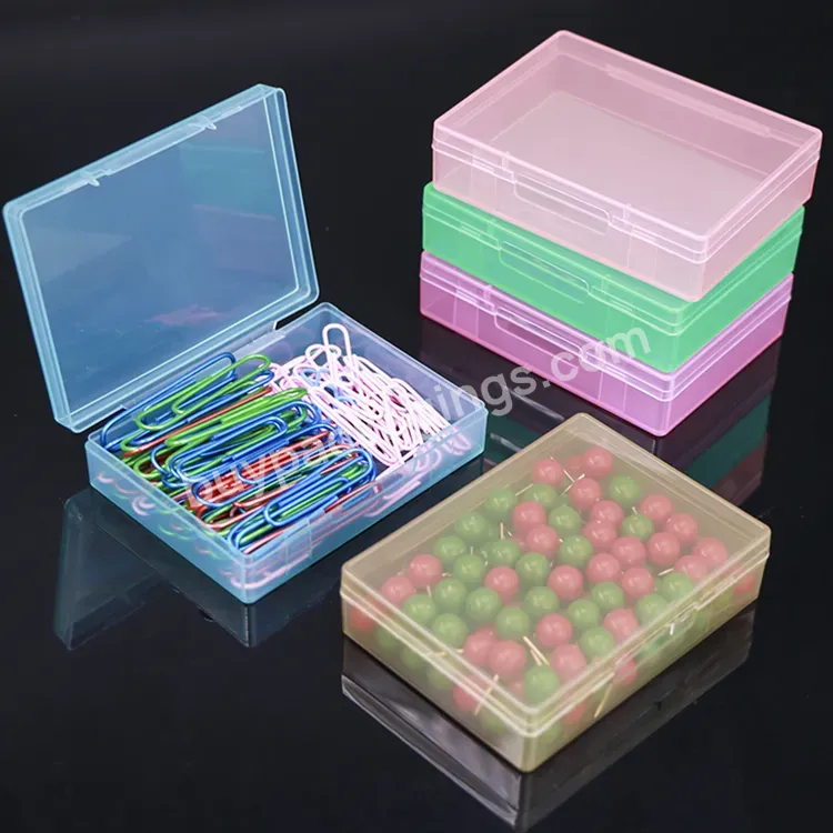 Pp Material Plastic Storage Case Blade Storage Box Thread Storage Case Packaging Small Tackle Box Plastic Box For Tools