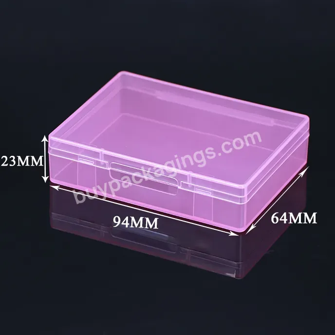 Pp Material Plastic Storage Case Blade Storage Box Thread Storage Case Packaging Small Tackle Box Plastic Box For Tools