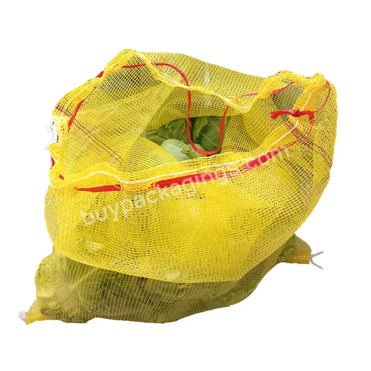Pp Mesh Bag For Packing Fruit Onion Potato