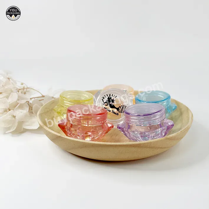 Pp Pe Cosmetic Jar,Plastic Jars,Cosmetic Jars With Colorful Cosmetic Jar