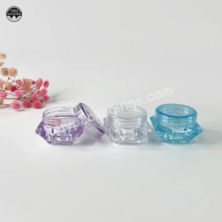 Pp Pe Cosmetic Jar,Plastic Jars,Cosmetic Jars With Colorful Cosmetic Jar