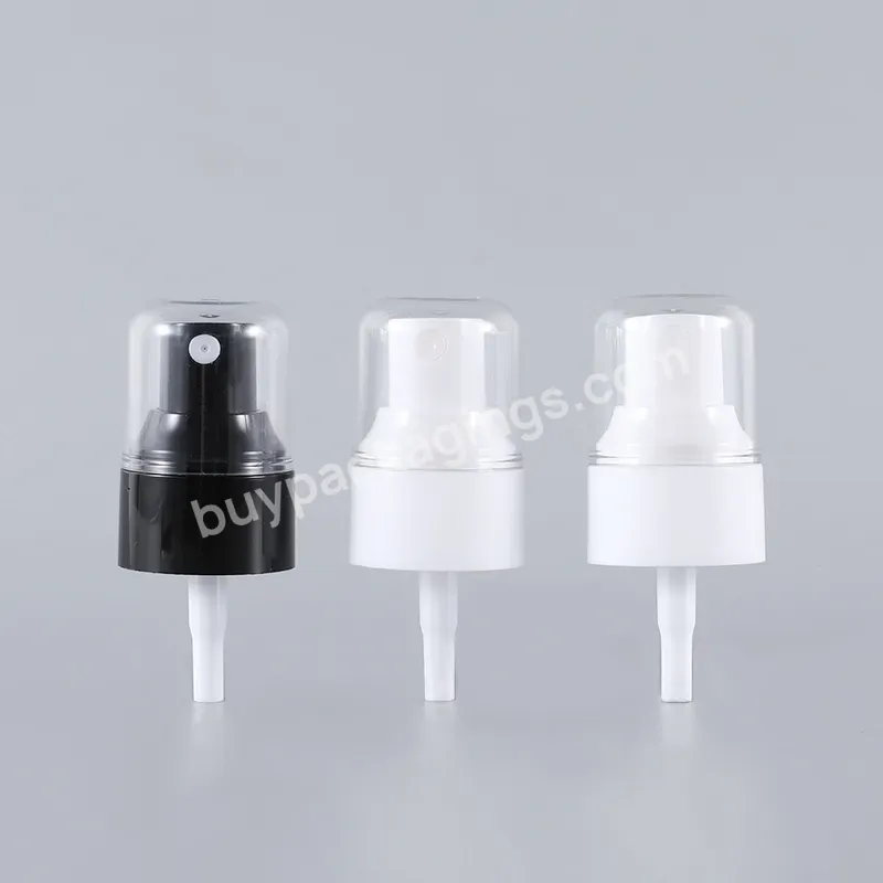 Pp Plastic 24/410 28/410 Black White Fine Mist Spray Pump Perfume Sprayer Pump For Cosmetic Packing - Buy Cosmetic Cream Pump,Custom Color Bottle Screw Cap Packaging,Serum Container Pump Sprayer.