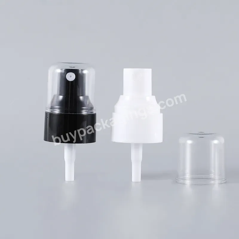 Pp Plastic 24/410 28/410 Black White Fine Mist Spray Pump Perfume Sprayer Pump For Cosmetic Packing