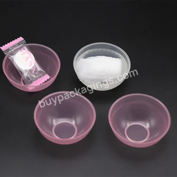 Pp Plastic Diy Beauty Homemade Face Mask Bowl Pp Mask Bowl Portable Small Cosmetics Mask Bowl Case Box