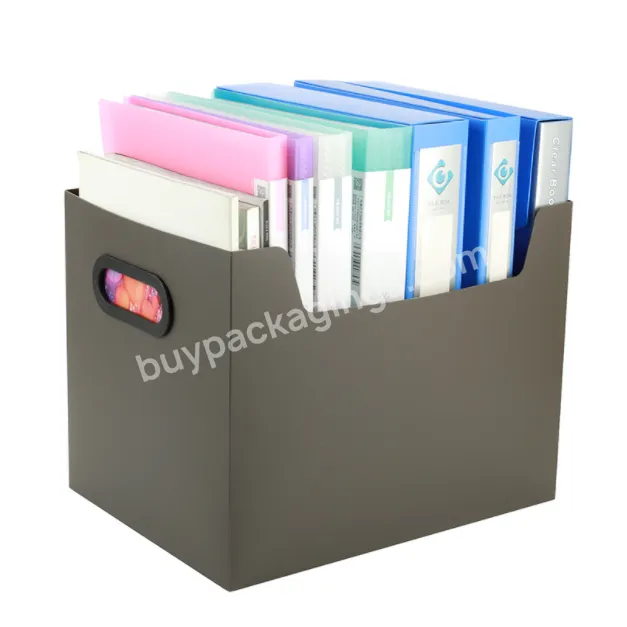 Pp Plastic Foldable Storage Box For Office School Supplies,Modern Design Storage Container Household