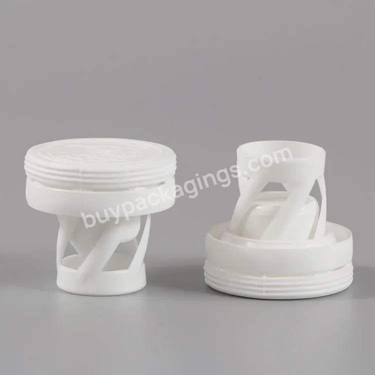 Pp Plastic Injection Desiccant Cap Effervescent Tablet Bottle Lid Plastic Caps For Bottles