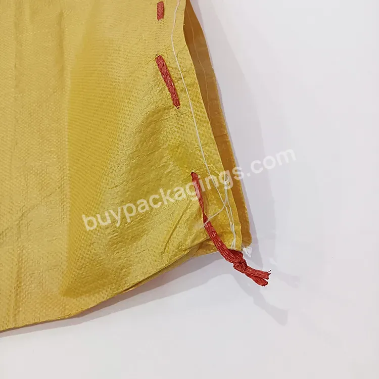 Pp Plastic Packaging Poly Woven 25kg 50kg Rice Corn Feed Raffia Bag And Sack