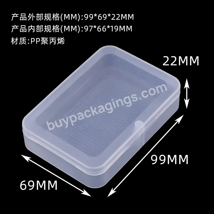 Pp Plastic Storage Case For Hair Pins/sundries Thumbtacks Push Pins Drawing Pins Holder Storage Box Clips Storage Box Case