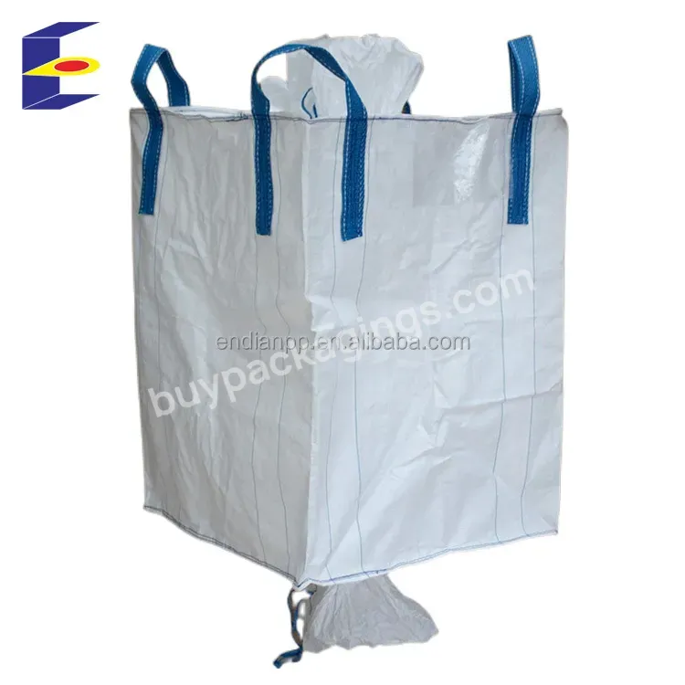 Pp Plastic Woven Bulk Sack 1 Ton 1.5 Ton Big Fibc Bags For Grain Chemicals Fertilizer