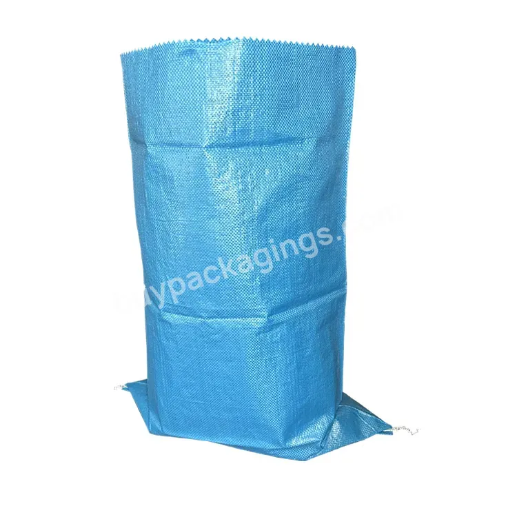 Pp Poly Packaging Sack Pp Woven Bags 50kg Rice Corn Heat Seal Plastic Bag Polypropylene Woven Sack For Grain