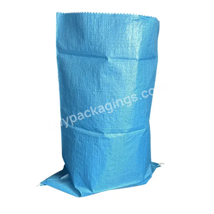Pp Poly Packaging Sack Pp Woven Bags 50kg Rice Corn Heat Seal Plastic Bag Polypropylene Woven Sack For Grain