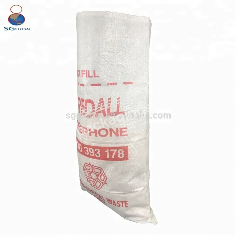 Pp Transparent Woven Sugar Bag In Polypropylene Pp Woven Bag For Rice,Corn Flour,Flour,Packing Bag 25kg