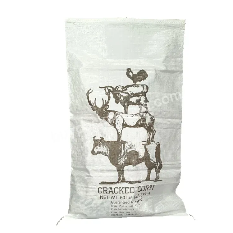 Pp Woven Sack Plastic 50kg Pp Woven Bag For Seeds Grain Rice Flour With Factory Price
