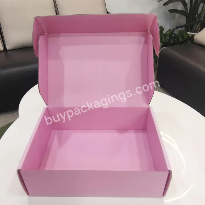 Pr Packaging Box Custom Shipping Boxes Logo Design Manufacturer Large Mailing Apparel Box