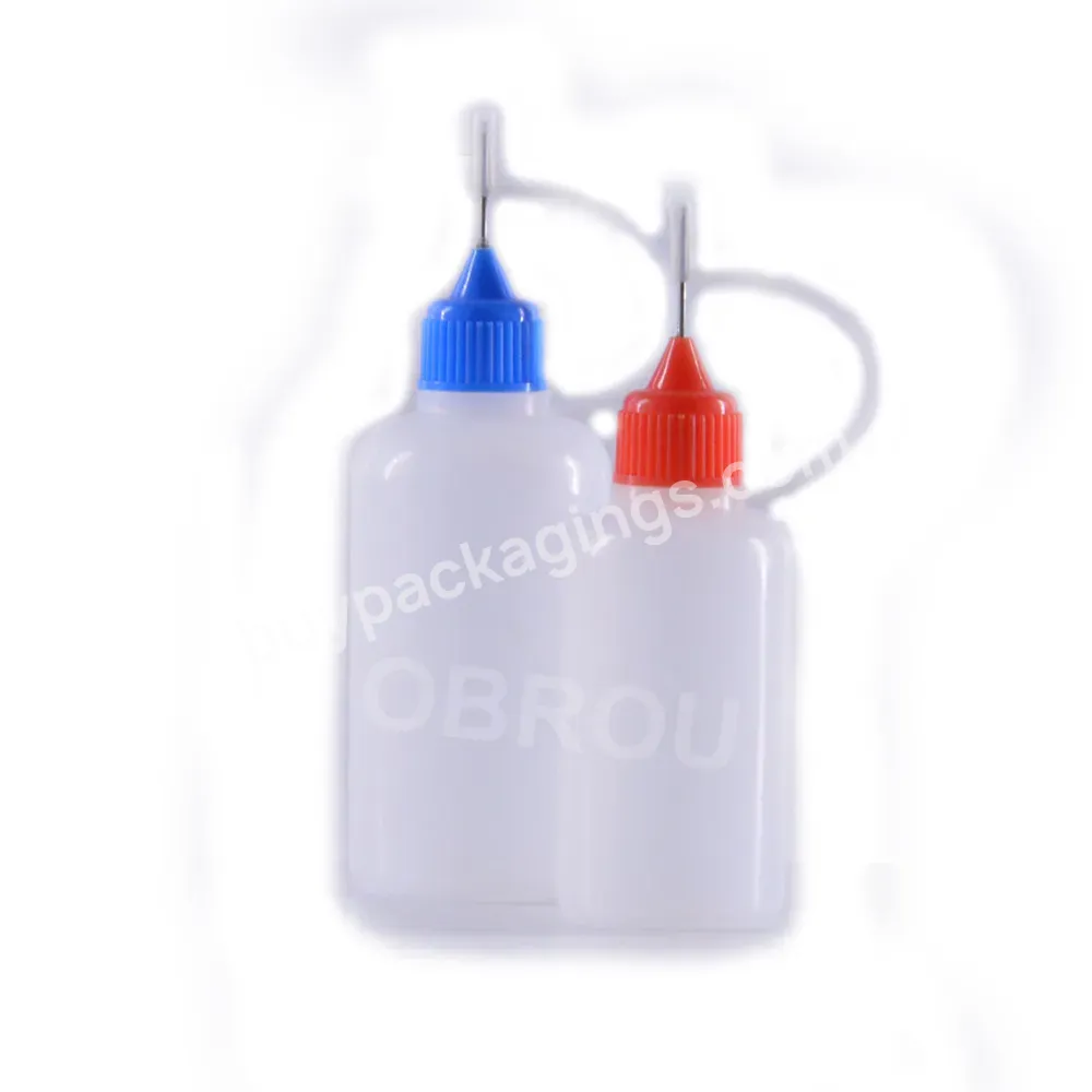 Premium 30 Ml Needle Bottle 10ml Liquid Plastic Squeezed Dropper Bottle With Stainless Needle Tip - Buy 30 Ml Needle Bottle,Plastic Needle Bottle,Needle Bottle 10ml.