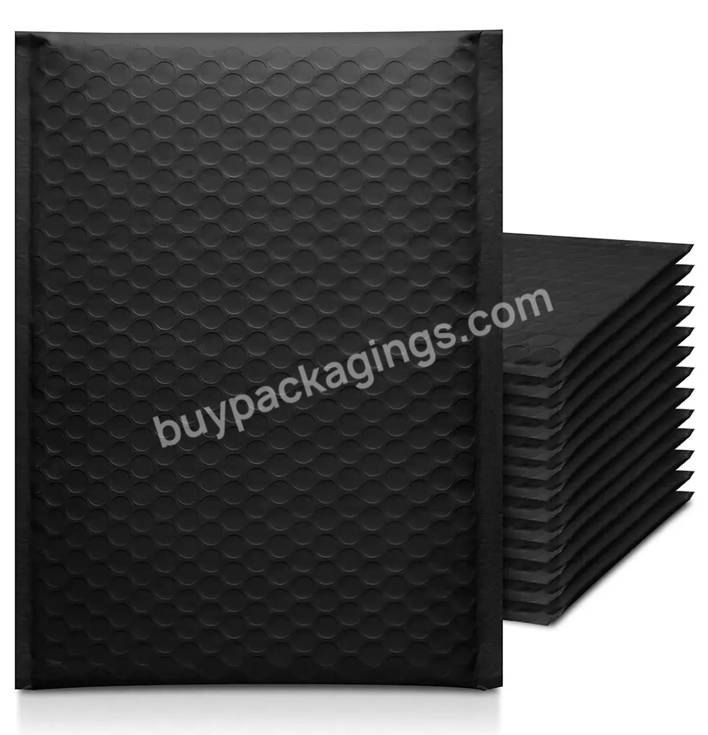 Premium Co-extruded Custom Black Poly Bubble Mailers/plastic Mail Bags/padded Envelopes Shipping Suppliers