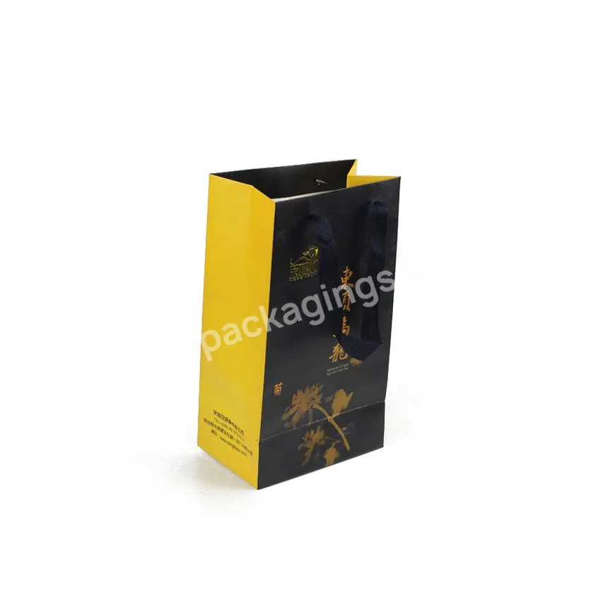 premium corporate kraft wine a4 paper gift bags guangzhou later gifts bags