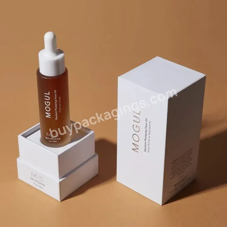 Premium Custom Essential Oil Serum Packaging Box Recycled Cardboard Perfume Gift Boxes