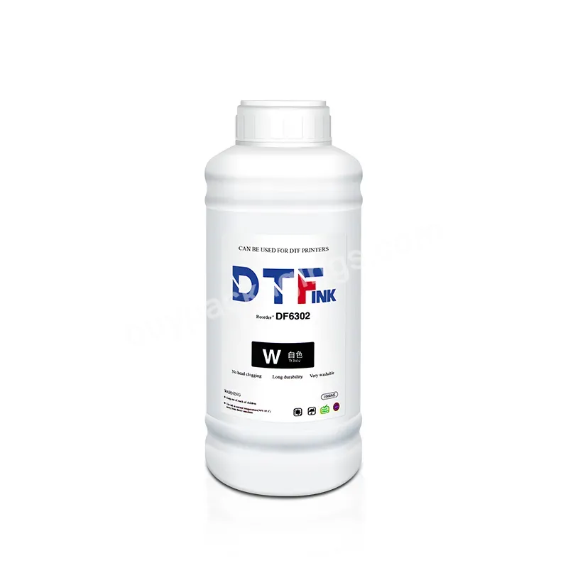 Premium Dtf Pet Film White Transfer Pigment Dtf Ink 1000ml For A3 Film Dtf Printer T-shirt Transfer Printing Garment Transfer