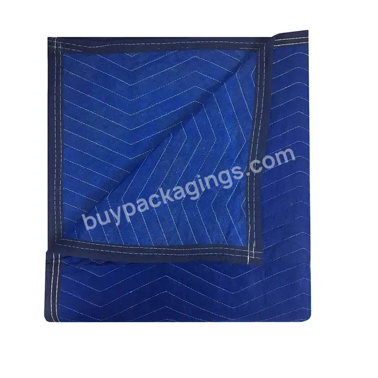 Premium Heavi Duti Moving Storage Use Quilted Recycle Woven Moving Blanket