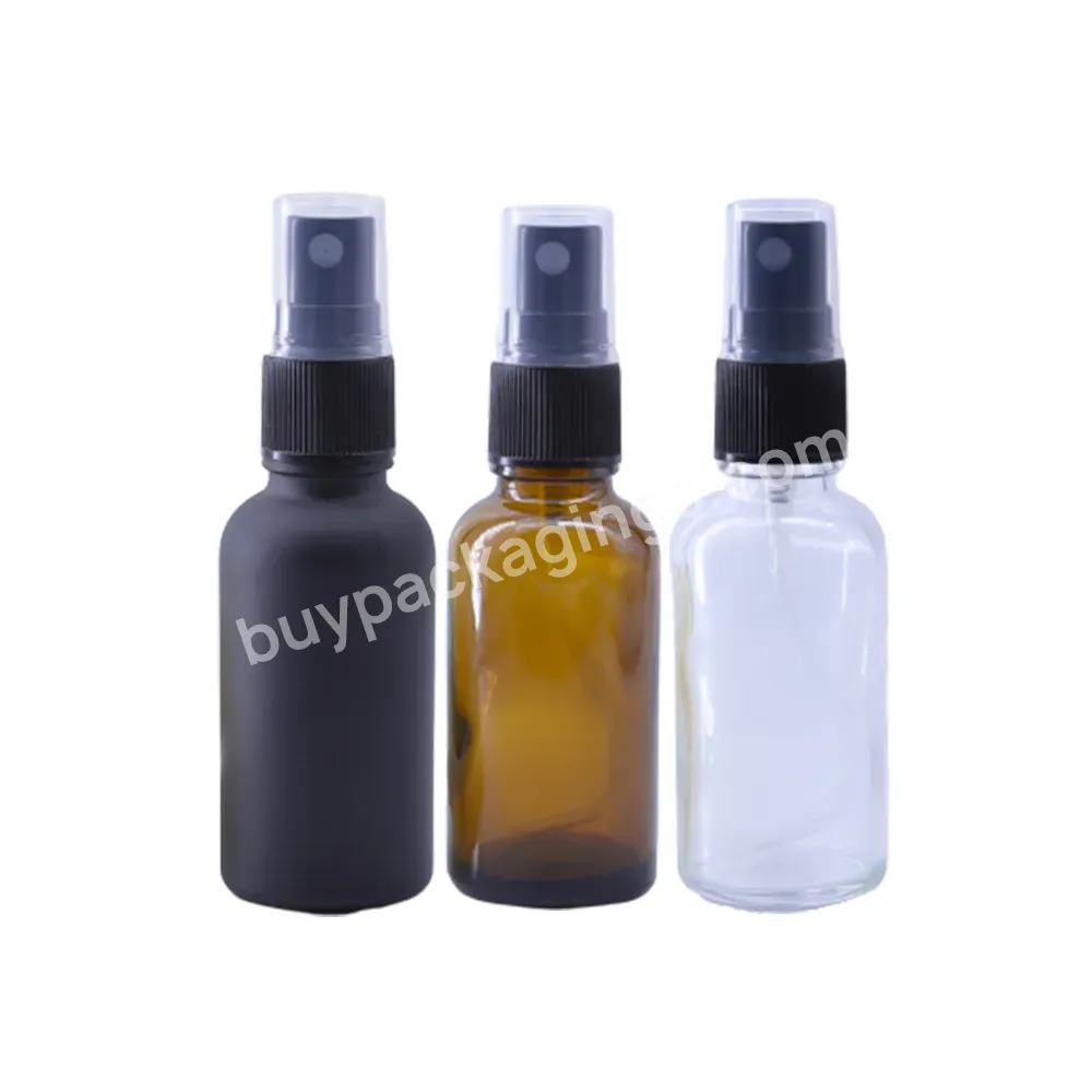 Premium Perfume Spray Bottles 30ml 100ml Mist Spray Amber Clear Glass Bottle 50ml Wholesale