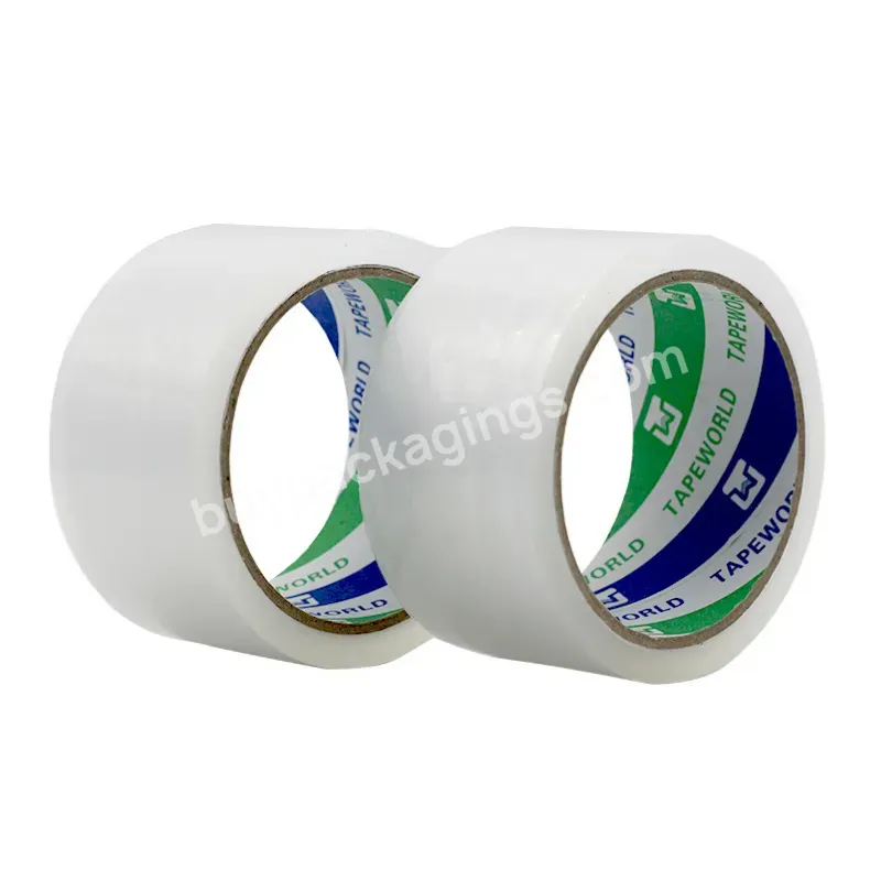 Premium Quality Custom Packaging Waterproof Transfer Opp Bopp Strong Clear No Bubble Adhesive Packing Tape