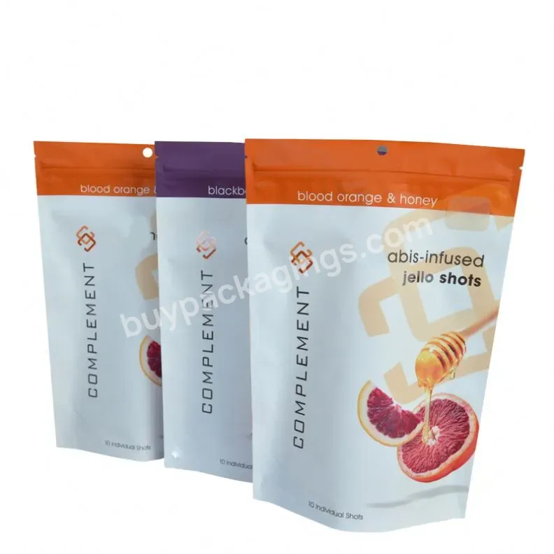 Premium Quality Standup Custom Printed Mylar Bags Dried Fruit Nuts Food Packaging Pouch Bag
