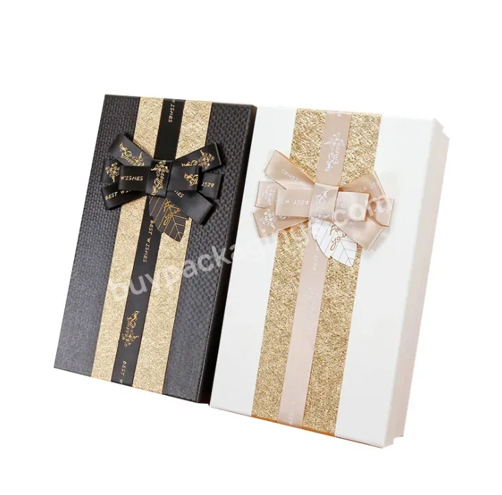 Pretty Bronzing Customize Gift Box Paper Boxes