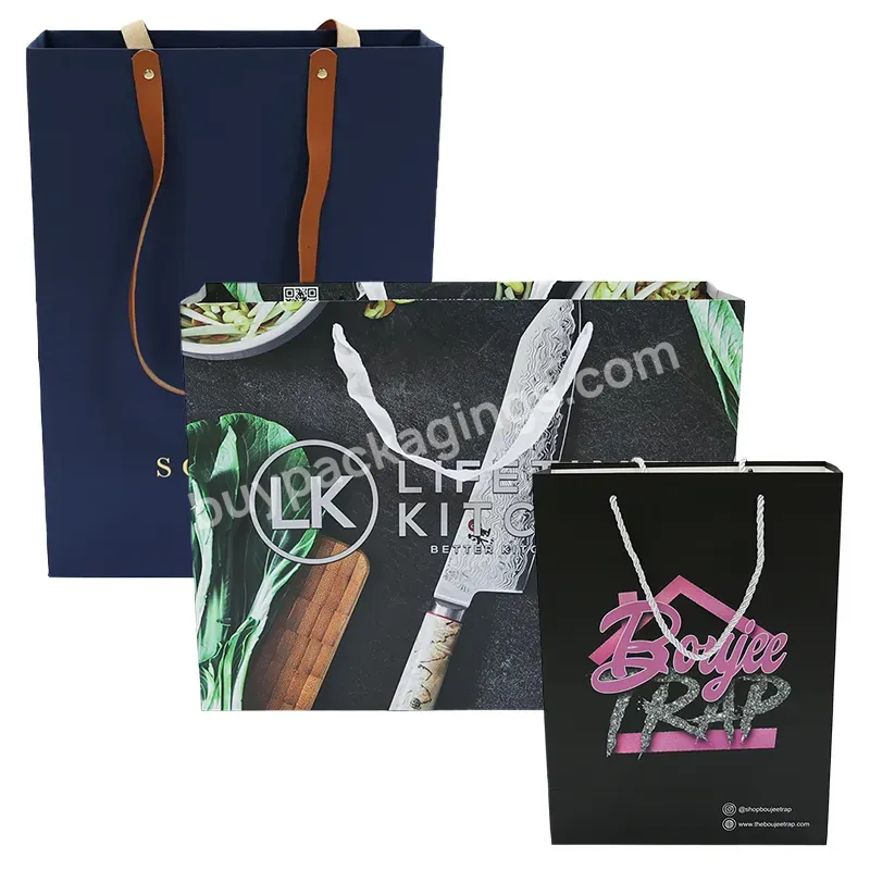 Price Luxury Logo Custom Shopping Paper Bags Takeaway Rice Ecofriendly Paper Bags For Clothing