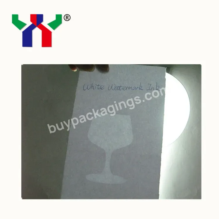 Print Area High Quality Offset Printing Watermark/security Ink,White Color,1kg/can