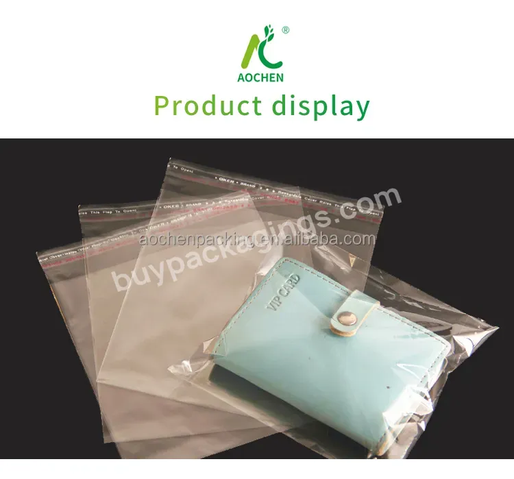 Print Plastic Bag,Lip Balm Pouches With Adhesive,Transparent Header Opp