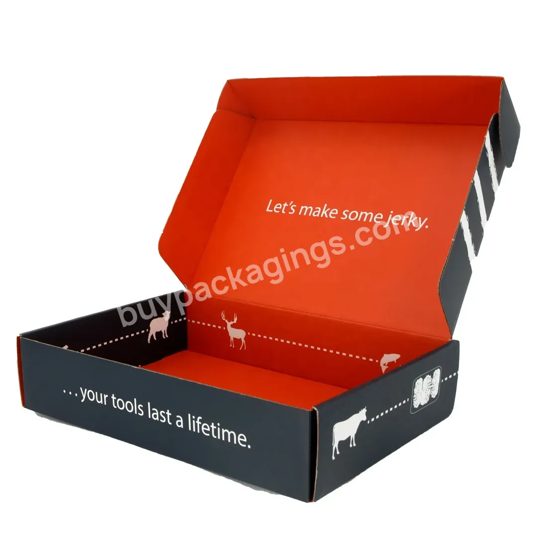 Printed Color Cardboard Mailer Shipping Clothing Postal Box Paper Packaging Corrugated Shipping Boxes