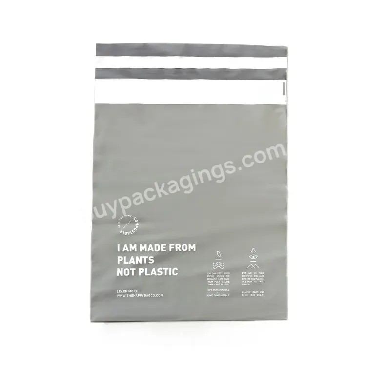 Printed Eco Home Compostable Mailer Clothe Mail Shipping Packaging Mailing Bags For Clothing