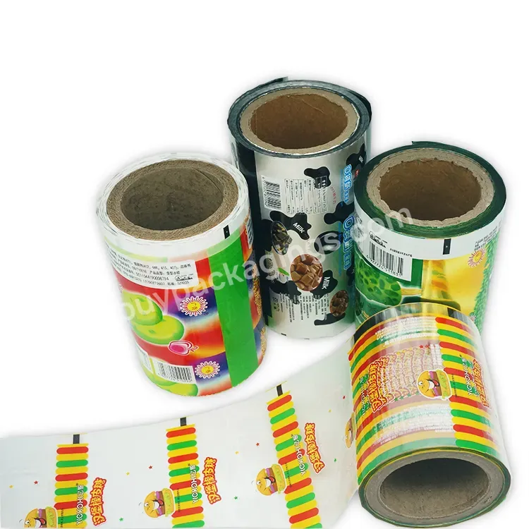 Printed Pet Opp Nylon Hot Heating Laminating Packaging Films Ldpe Hdpe Cpp Plastic Composite Film Rolls
