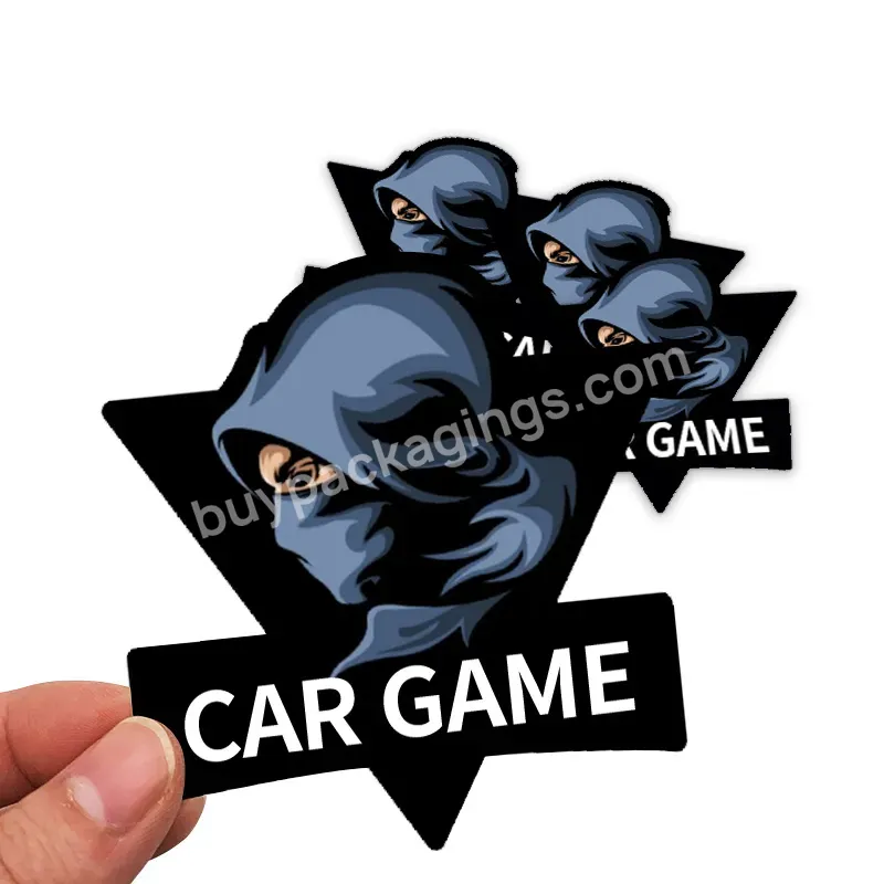 Printed Self-adhesive High Quality Pvc Die-cut Stickers Private Logo Design Cute Waterproof Products