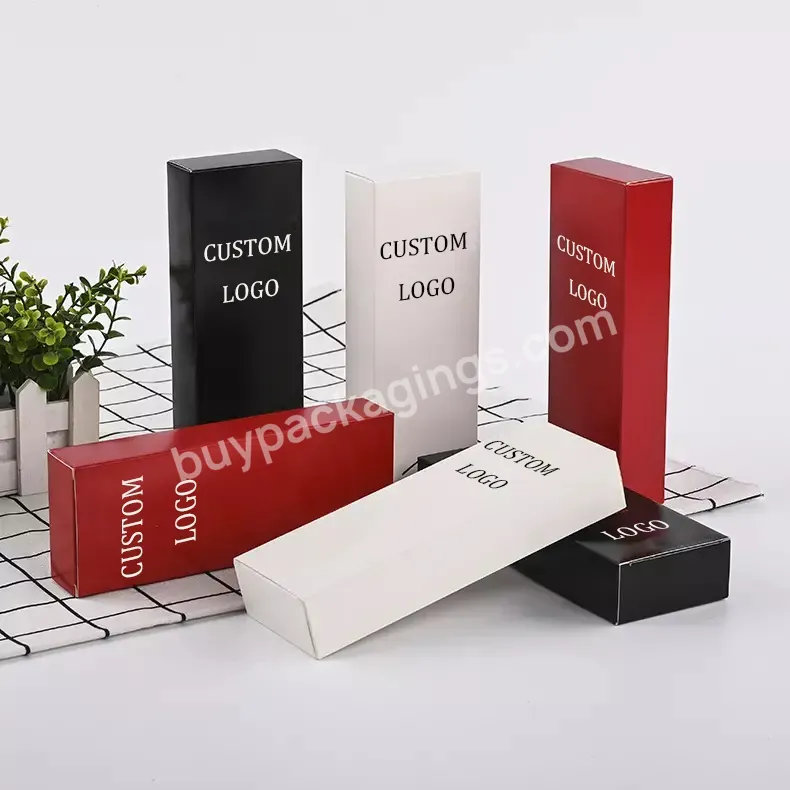 Printing Cardboard Cosmetic Skin Care Products Gift Square Packaging Box With Custom Logo