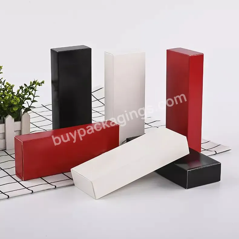Printing Cardboard Cosmetic Skin Care Products Gift Square Packaging Box With Custom Logo