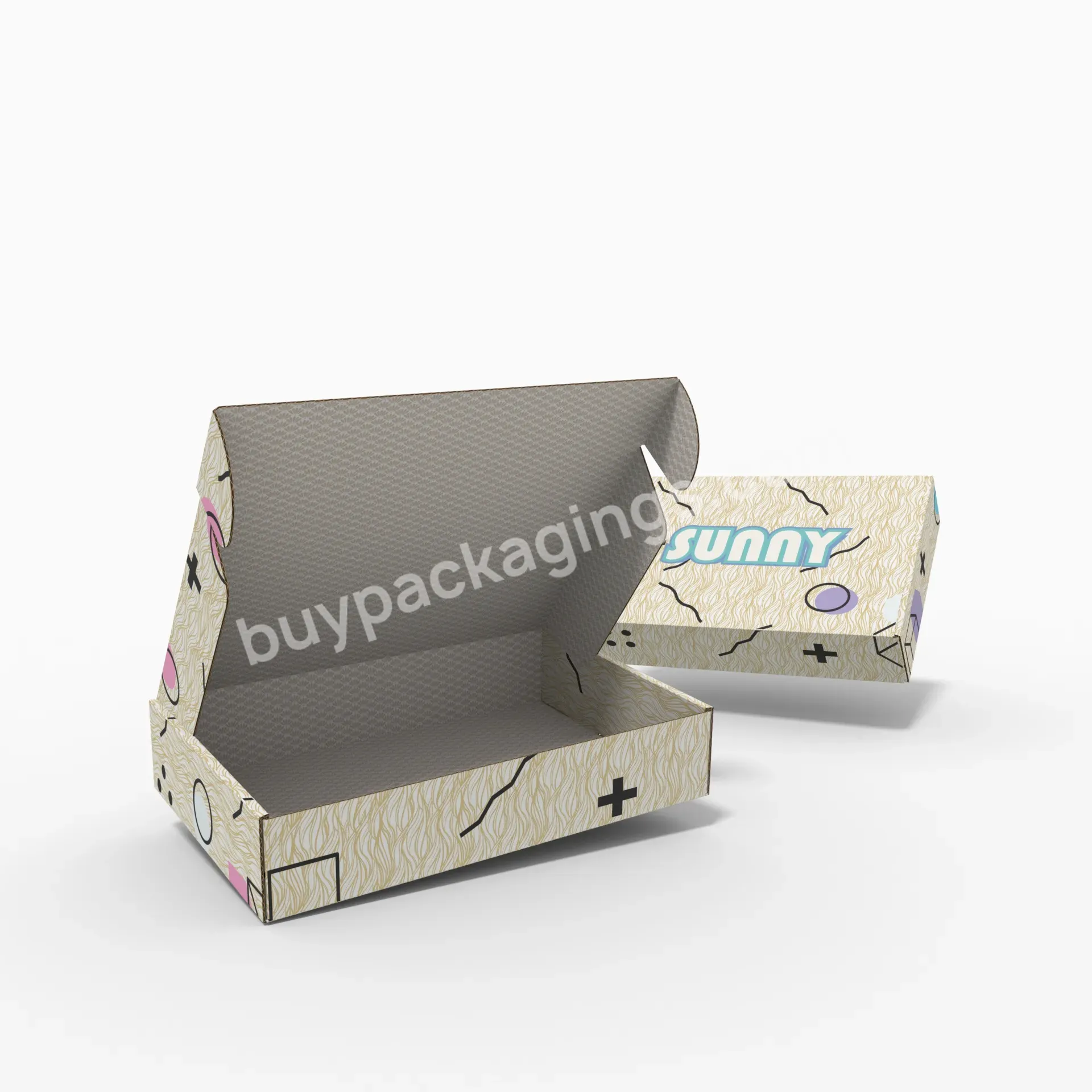 Printing Color Hard Packaging Gift Corrugated Paper Mailer Box With Custom Logo Size