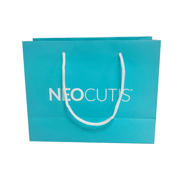 printing custom Logo White Brown Kraft Gift Craft fashion Shopping Paper Bag With Handles