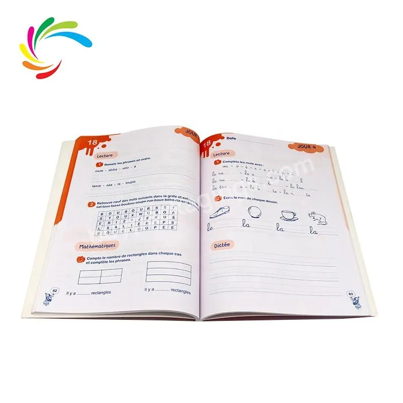 Printing Custom Luxury High Quality Recycle Softbook English Kid Book in China Factory