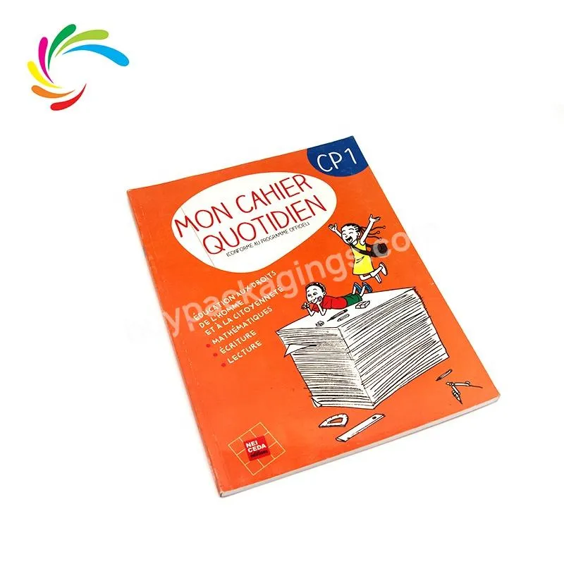 Printing Custom Luxury High Quality Recycle Softbook English Kid Book in China Factory