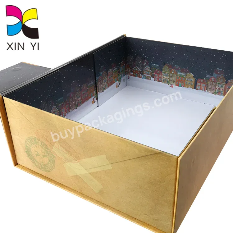 Printing Custom Luxury Magnetic Empty Paper Packaging Folding Gift Paper Box