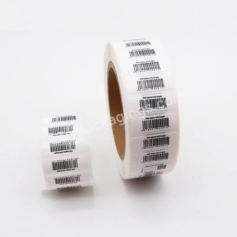 Printing Custom Self Adhesive Waterproof Product Vinyl Packing Label,Printed Label Random Barcode Stickers