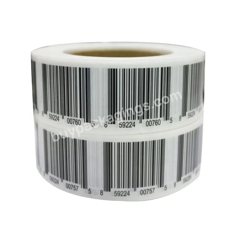 Printing Custom Self Adhesive Waterproof Product Vinyl Packing Label,Printed Label Random Barcode Stickers