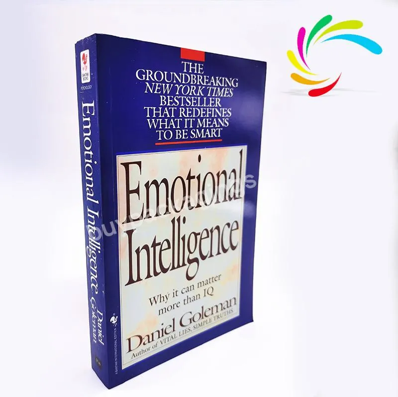 Printing High quality bestseller english stock paperback motivational book Emotional Intelligence reading electronic books