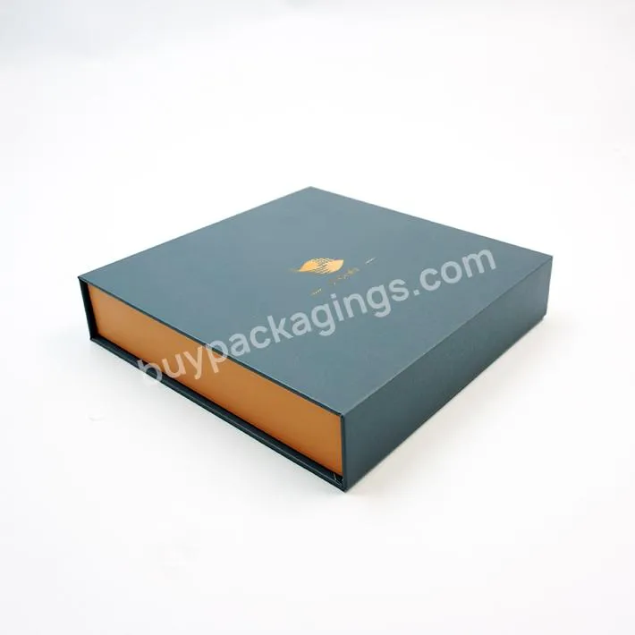 Printing Logo High Quality Recycled Gift Wrapping Chocolate Custom Carton Magnetic Gift Wrapping Carton Ribbon