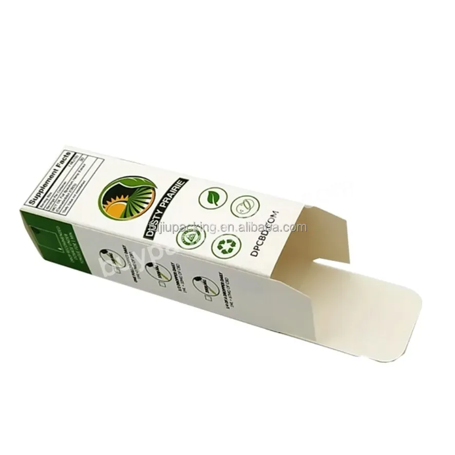 Printing Service Custom Printed 30ml Cardboard Dropper Bottle Essential Oil Paper Folding Box