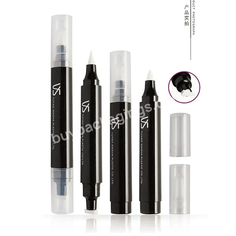 Private Double-head Liquid Eyeliner Pencil Package Material - Buy Lipstick Empty Container,Lipstick Plastic Packaging,Lipstick Tube.